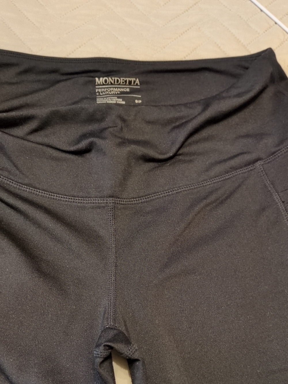 Mondetta Black High-Waist Bike Shorts